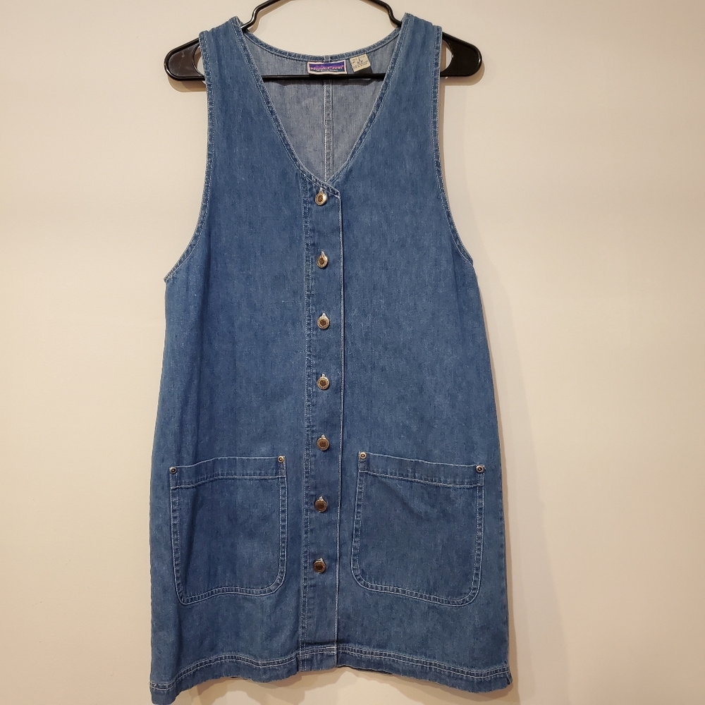 Vintage Denim Dress S